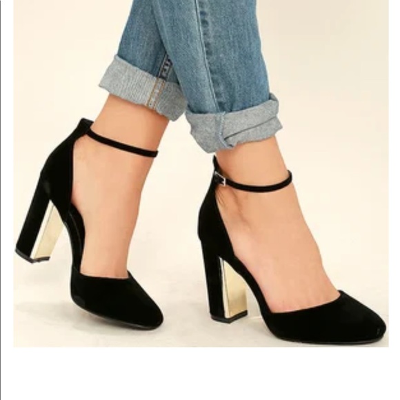 Lulus black heels - Picture 1 of 1
